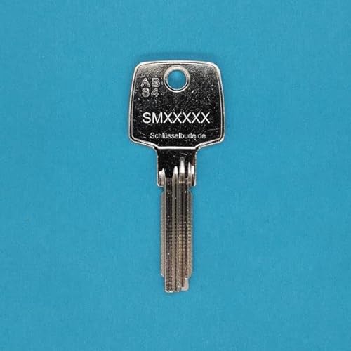 Nachschlüssel für Abus Schließzylinder EC550, Schlüsselprofil SM von SCHLUESSELBUDE.DE SB