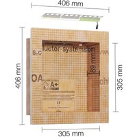Schlüter® KERDI BOARD NLT Wandnische 305 x 305 x 89 RGB+ weiß (KB12NLTP1AE9) von SCHLÜTER-SYSTEMS KG DEUTSCHLAND