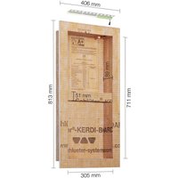 Schlüter® KERDI BOARD NLT Wandnische 305 x 711 x 89 warmweiß (KB12NLTP3AE1) von SCHLÜTER-SYSTEMS KG DEUTSCHLAND