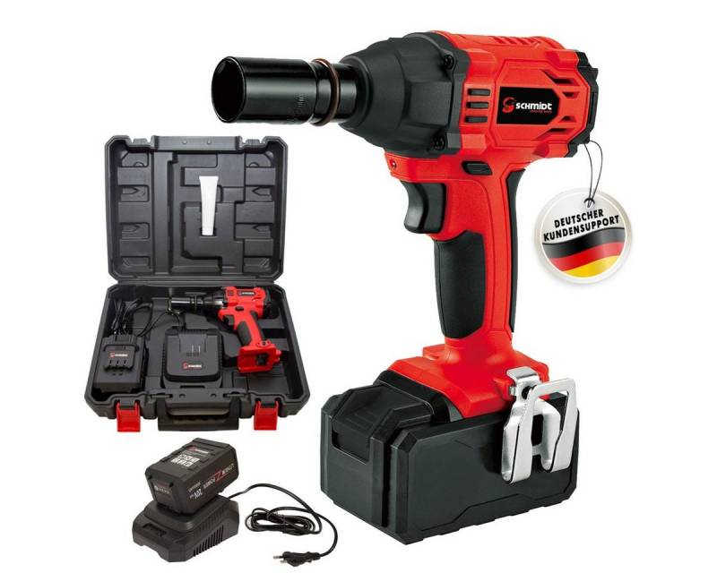 SCHMIDT security tools Akku-Schlagschrauber Akku-Schlagschrauber IW-320 LED Impulsschrauber 320Nm von SCHMIDT security tools