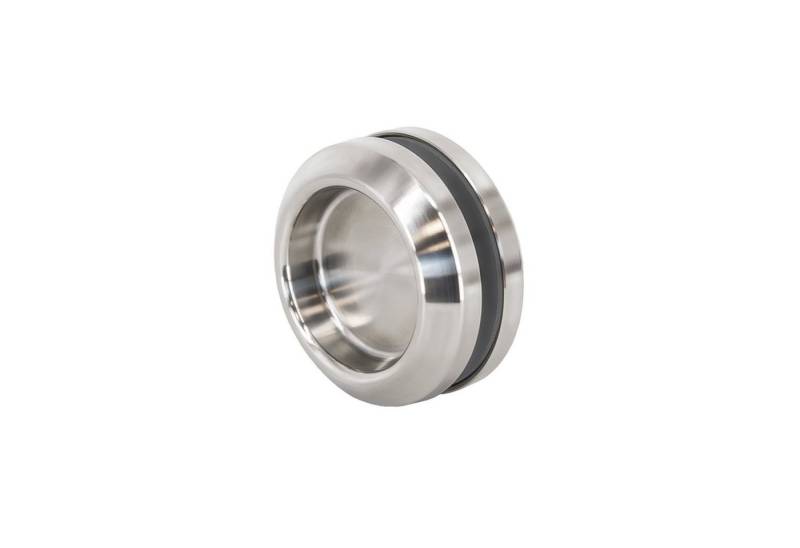 SCHMIDT security tools Griff Einlassgriff A Edelstahl Silber Muschelgriff Türgriff von SCHMIDT security tools