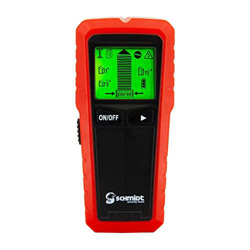 SCHMIDT security tools Ortungsgerät CF-13 Wandscanner Multidetektor Balkensucher Digital Leitungssucher von SCHMIDT security tools