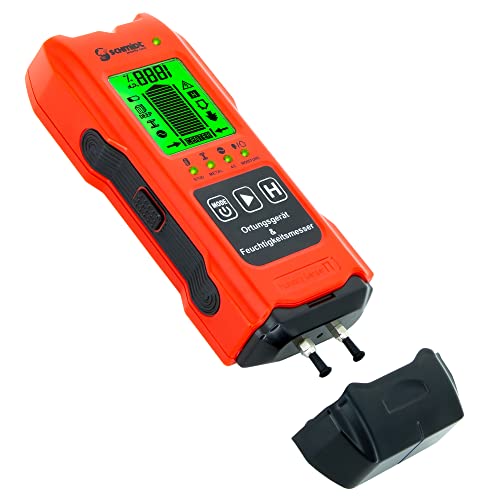 SCHMIDT security tools CF-14 Ortungsgerät: Leitungssuchgerät, Strom-Leitungsfinder, Kabelsuchgerät, Metallsuchgerät, Feuchtigkeitsmessgerät-Wand-Holz, Wandscanner, Balkensucher SCHMIDT security tools CF-14 Ortungsgerät: Leitungssuchgerät, Strom-Leitungsfinder, Kabelsuchgerät, Metallsuchgerät, Feuchtigkeitsmessgerät-Wand-Holz, Wandscanner, Balkensucher von SCHMIDT security tools