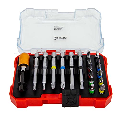 SCHMIDT security tools Schraubendreher-Bit Set BS-19 Bitsatz Bit Box 19-teilig Schrauberbit-Set Universalhalter SCHMIDT security tools Schraubendreher-Bit Set BS-19 Bitsatz Bit Box 19-teilig Schrauberbit-Set Universalhalter von SCHMIDT security tools