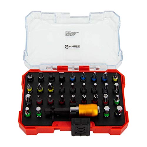SCHMIDT security tools Schraubendreher-Bit Set BS-32 Bitsatz Bit Box 32-teilig Schrauberbit-Set Universalhalter SCHMIDT security tools Schraubendreher-Bit Set BS-32 Bitsatz Bit Box 32-teilig Schrauberbit-Set Universalhalter von SCHMIDT security tools
