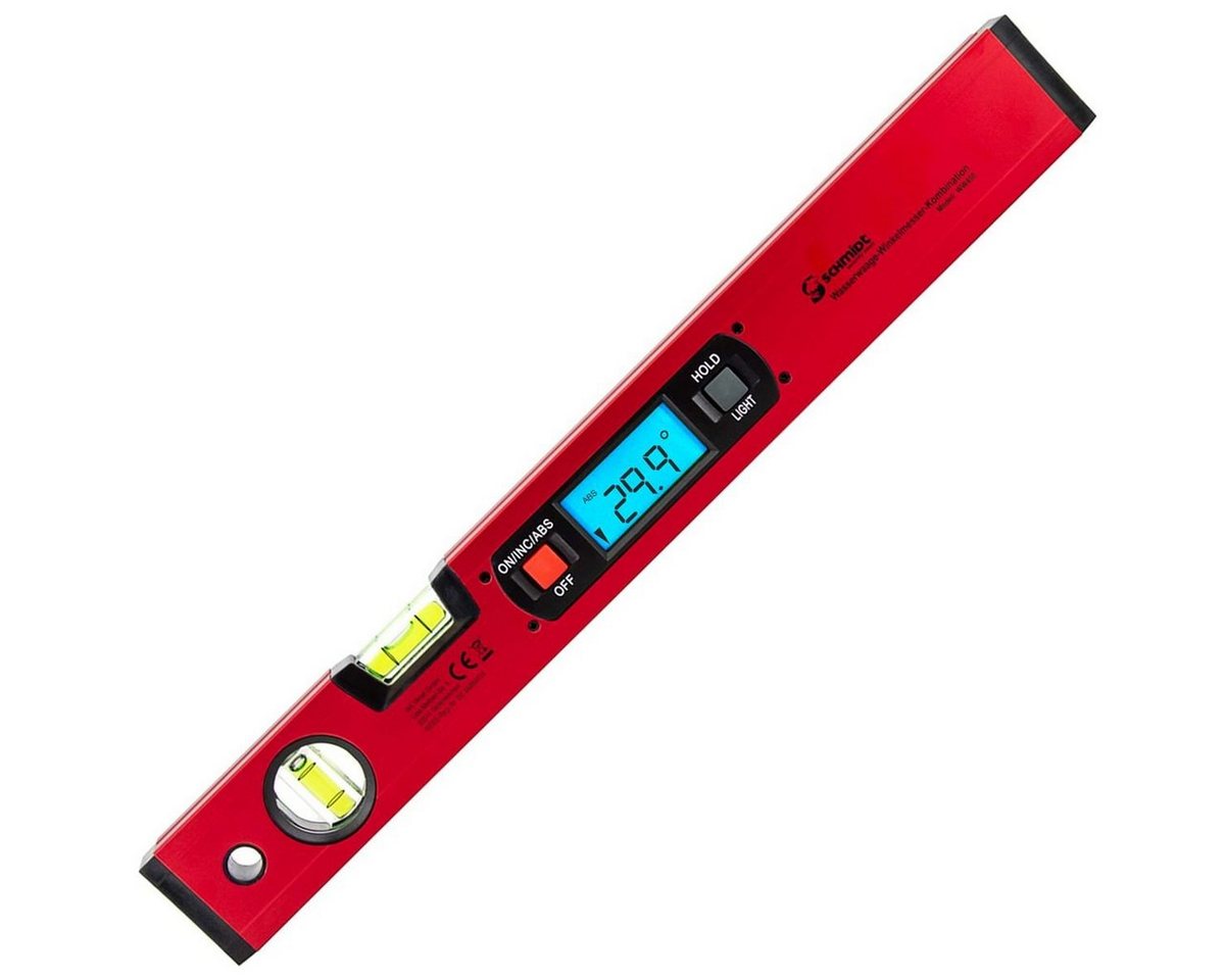 SCHMIDT security tools Wasserwaage Wasserwaage Winkelmesser Digital LCD magnetisch Neigungsmesser von SCHMIDT security tools