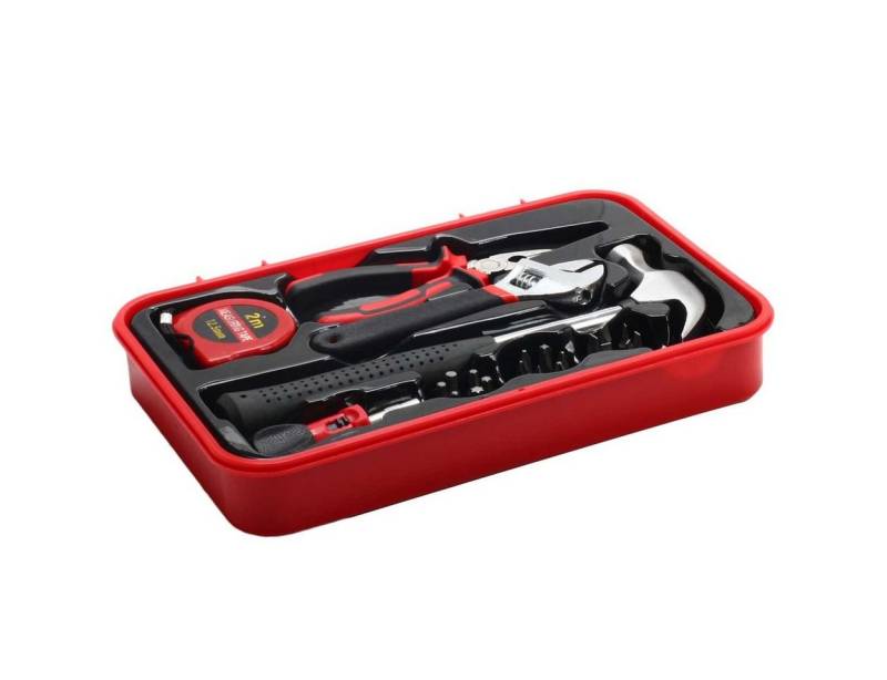 SCHMIDT security tools Werkzeugset Set TS-23 Handwerkzeug Box 23-teilig Werkzeugkoffer Werkzeugsatz von SCHMIDT security tools