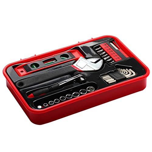 SCHMIDT security tools Werkzeug Set TS-27 Handwerkzeug Box 27-teilig Werkzeugkoffer Werkzeugsatz von SCHMIDT security tools