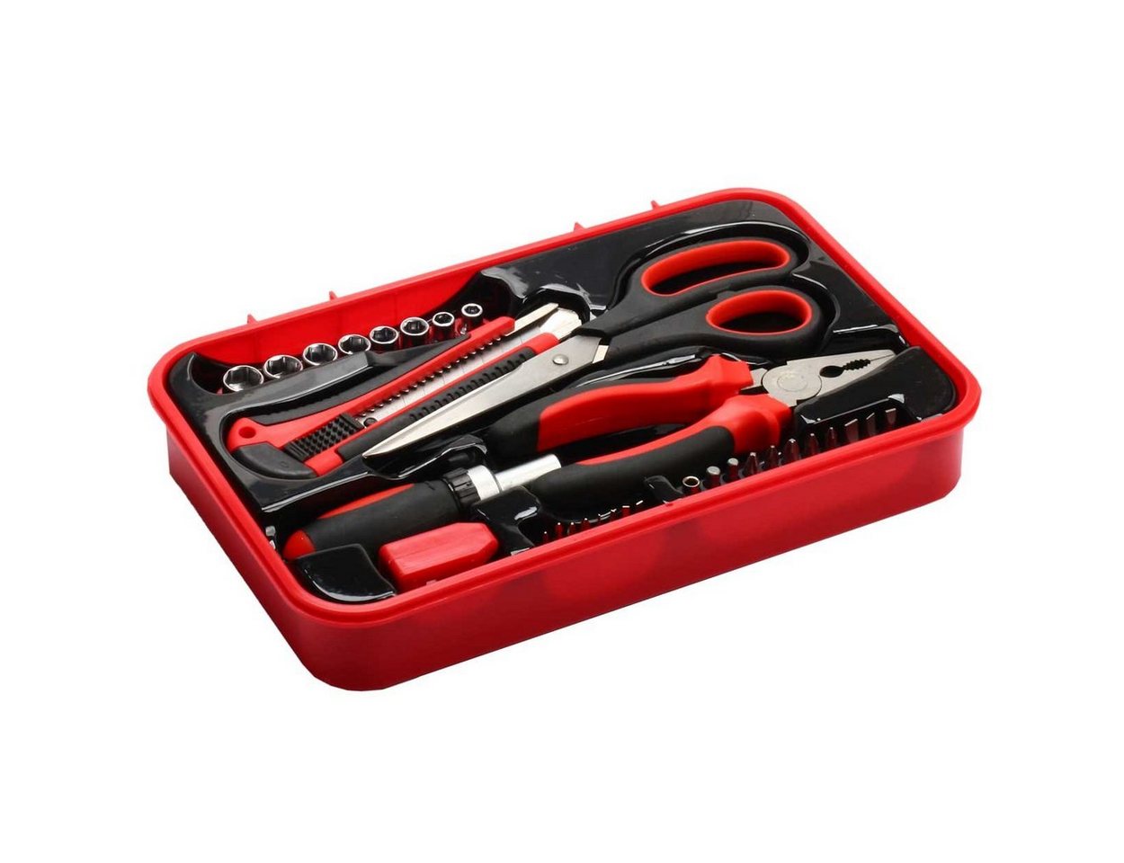 SCHMIDT security tools Werkzeugset Set TS-32 Handwerkzeug Box 32-teilig Werkzeugkoffer Werkzeugsatz von SCHMIDT security tools