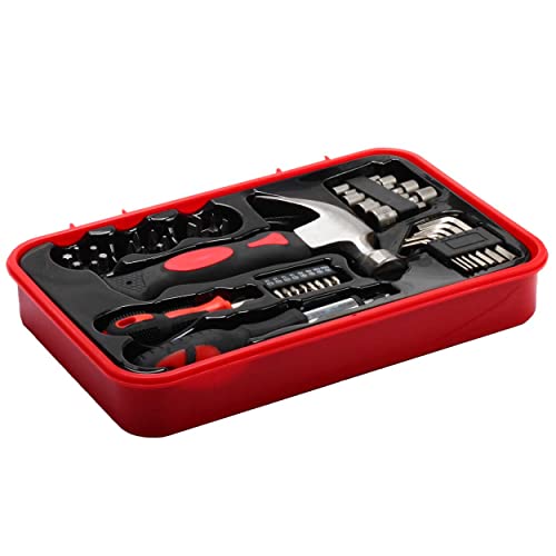 SCHMIDT security tools Werkzeug Set TS-43 Handwerkzeug Box 43-teilig Werkzeugkoffer Werkzeugsatz von SCHMIDT security tools