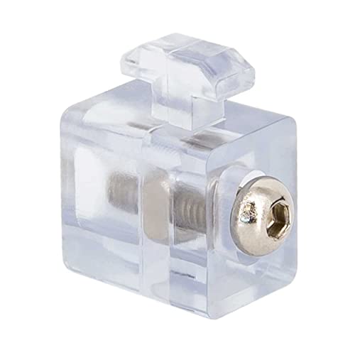 SCHMIDT systemprofile 10x Verbinder Nut 8 Uniblock Klemmhalter Glashalter Scheibenbefestigung Aluprofil-Zubehör von SCHMIDT systemprofile