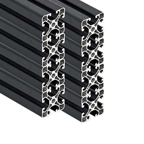 SCHMIDT systemprofile 8 Stück 2000mm Aluminium Profil 40x40mm Nut 8 Strebenprofil Anthrazit 4040 Aluprofil Konstruktionsprofil 2m von SCHMIDT systemprofile