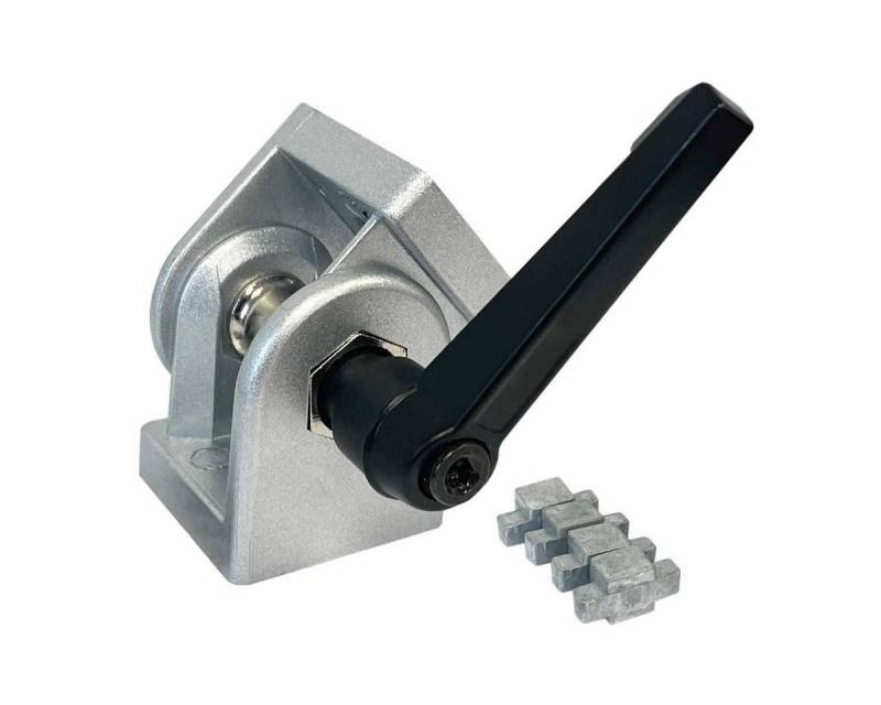 SCHMIDT systemprofile Profil Gelenk 40 Nut 8 Aluminium 40x40 Klemmhebel von SCHMIDT systemprofile