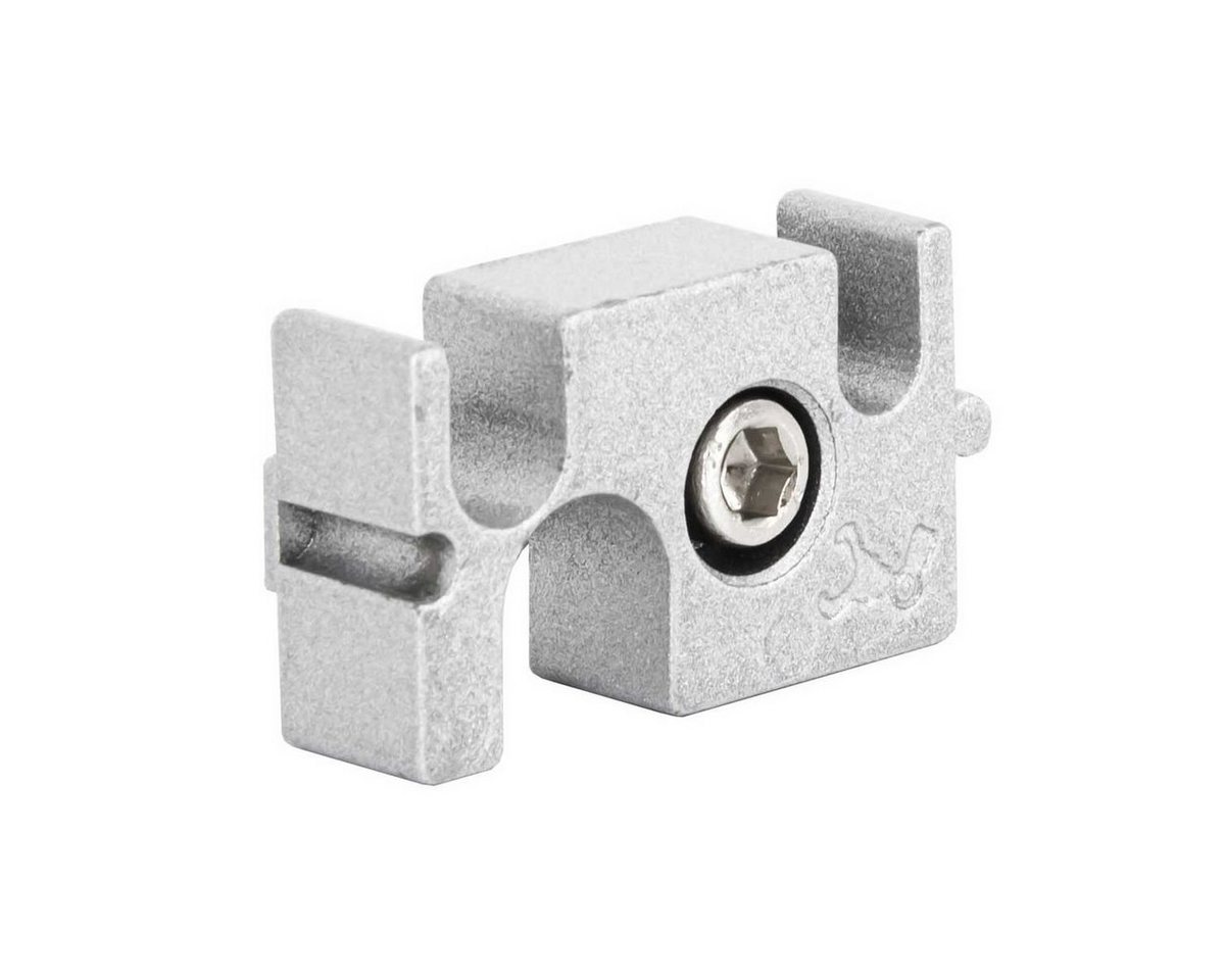 SCHMIDT systemprofile Profil SCHMIDT systemprofile Halter Nut 8 Aluminium für Tragrolle von SCHMIDT systemprofile