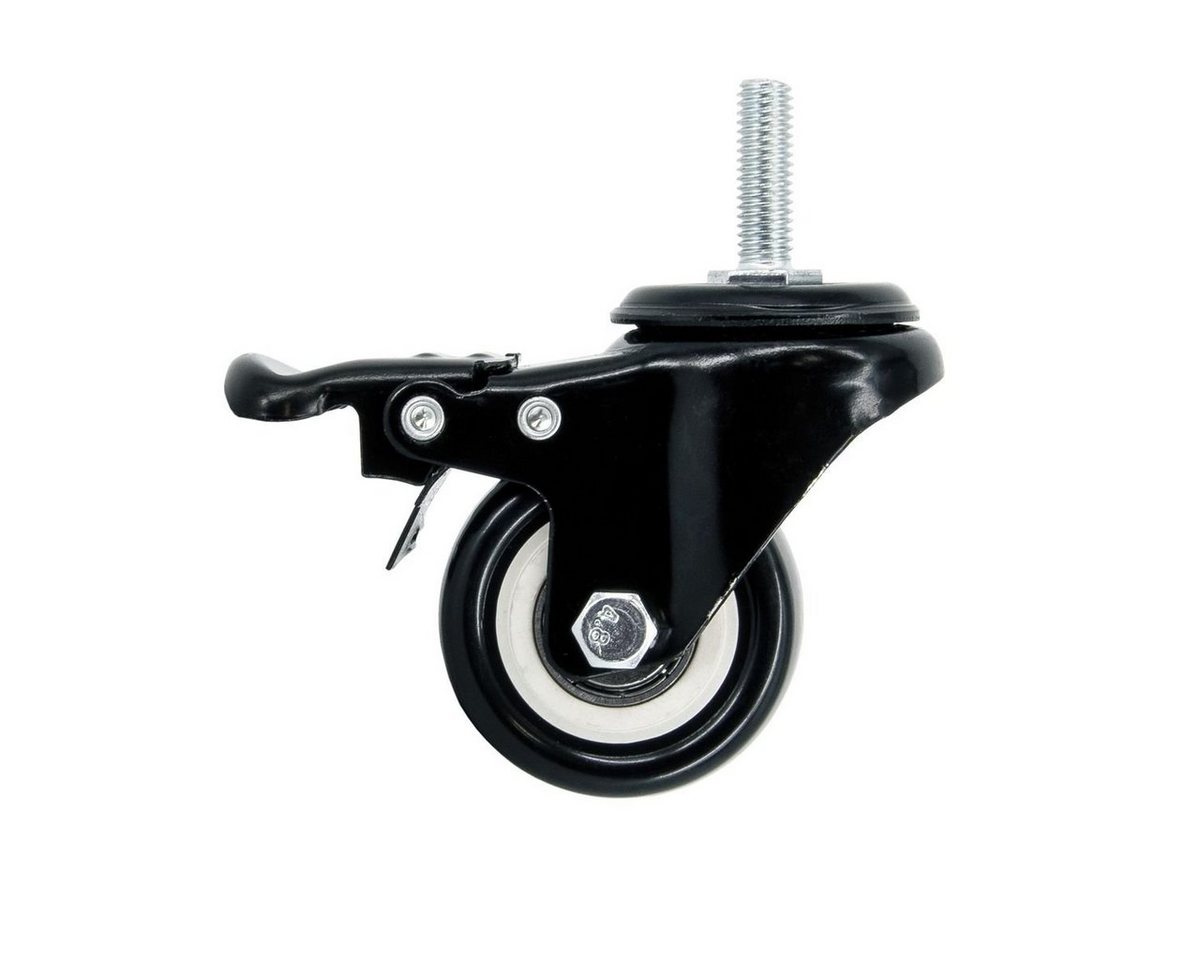 SCHMIDT systemprofile Profil Lenkrolle mit Bremse M8 Transportrolle Schwenkrolle von SCHMIDT systemprofile