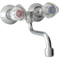 SCHMIEDL Spueltischbatt.GS1423P (Perladuese 1608) 1/2' m.Atmos-PVC-Griffen GS1423P von SCHMIEDL