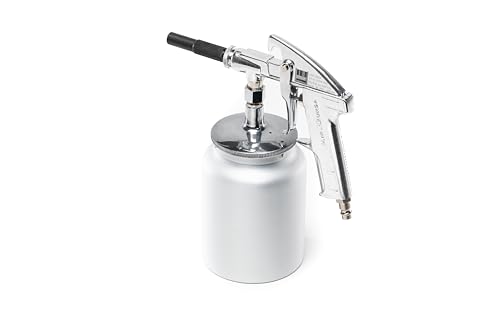 SCHNEIDER Sandstrahlpistole SSP-SAV mit 1L Saugbecher, 5 mm Düse, Luftverbrauch 280 l/min, Arbeitsdruck 7 Bar von SCHNEIDER AIRSYSTEMS