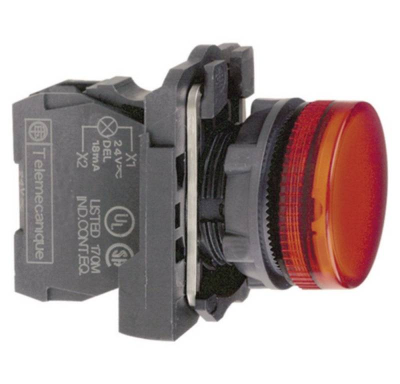SCHNEIDER Sensor Schneider Electric XB5AVB6 Meldeleuchte Blau 24 V/DC, 24 V/AC 1 St., (XB5AVB6) von SCHNEIDER