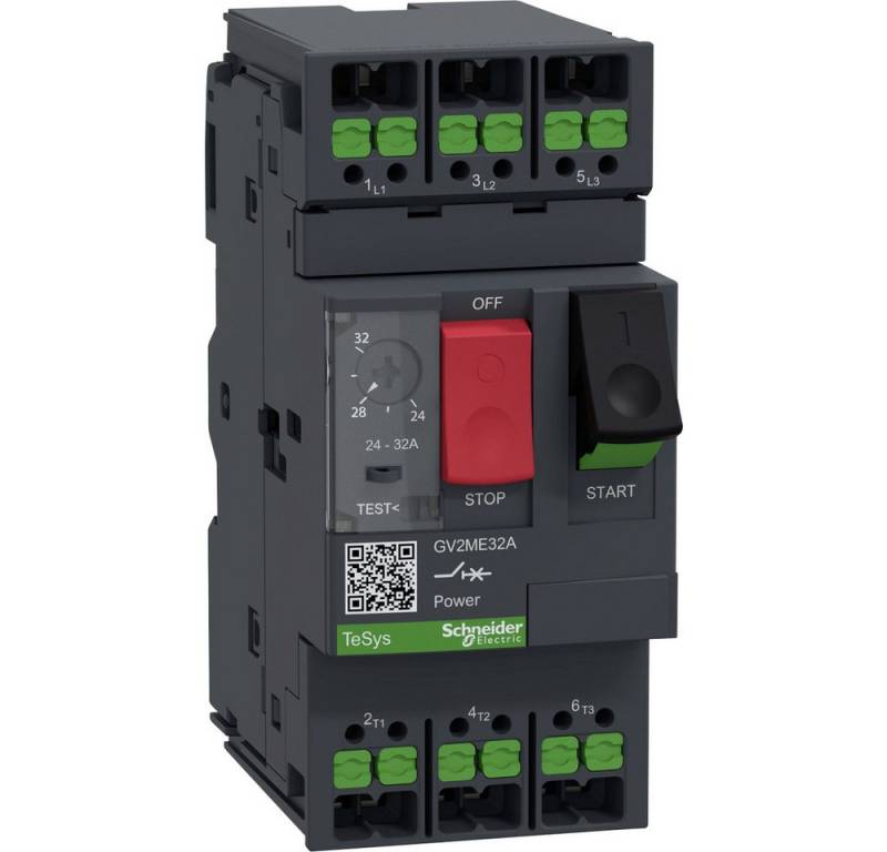 SCHNEIDER Stromstoßschalter Schneider Electric GV2ME32A Motorschutzrelais 1 St., (GV2ME32A) von SCHNEIDER