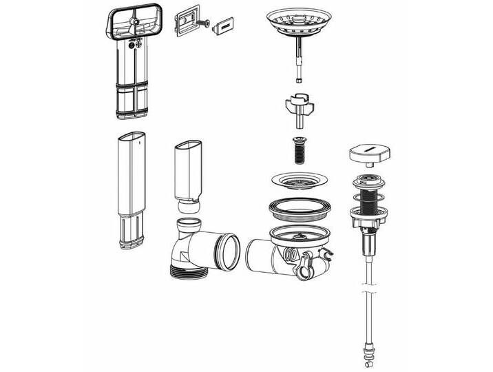 Schock Einbauspüle Ablaufgarnitur mit Excenterbedienung 410051CHR Schock Einbauspüle Ablaufgarnitur mit Excenterbedienung 410051CHR von SCHOCK