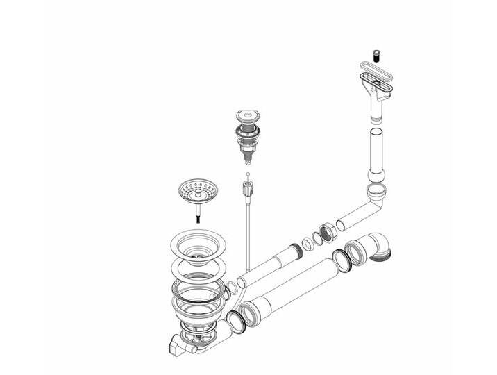 Schock Einbauspüle SCHOCK Ablaufgarnitur mit Drehexcenter 629338PD Schock Einbauspüle SCHOCK Ablaufgarnitur mit Drehexcenter 629338PD von SCHOCK