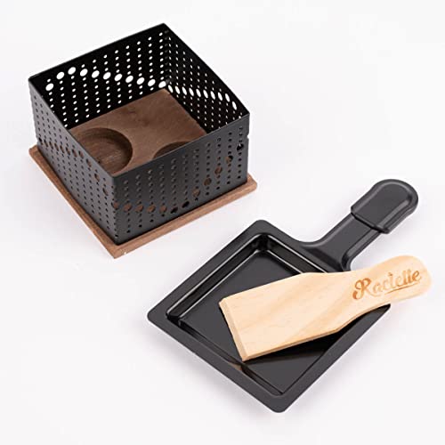 Mini Raclette To Go für eine Person 18x10x6,5cm von SCHÖNER LEBEN.