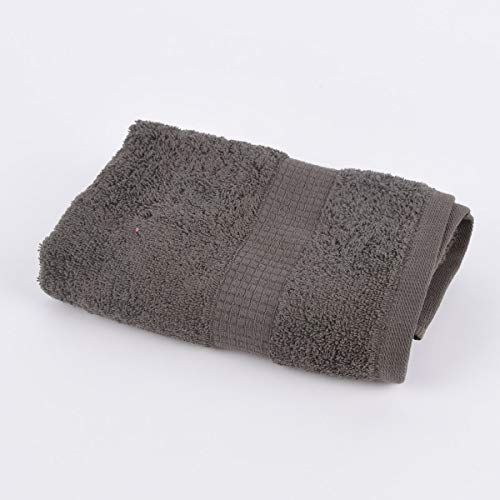 SCHÖNER LEBEN. Qualitätsfrottee Handtuch 100% Baumwolle 500g/qm anthrazit grau, Größe :Handtuch 50 x 100 cm von SCHÖNER LEBEN.