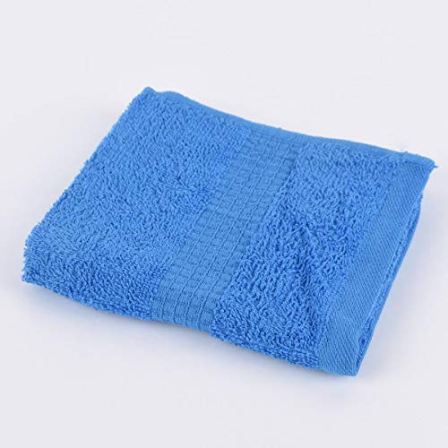 SCHÖNER LEBEN. Qualitätsfrottee Handtuch 100% Baumwolle 500g/qm blau, Auswahl Größe:Gästetuch 30 x 50 cm von SCHÖNER LEBEN.