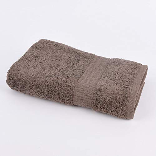 SCHÖNER LEBEN. Qualitätsfrottee Handtuch 100% Baumwolle 500g/qm braun, Auswahl Größe:Duschtuch 70 x 140 cm von SCHÖNER LEBEN.