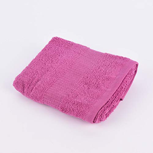 SCHÖNER LEBEN. Qualitätsfrottee Handtuch 100% Baumwolle 500g/qm pink, Auswahl Größe:Handtuch 50 x 100 cm von SCHÖNER LEBEN.
