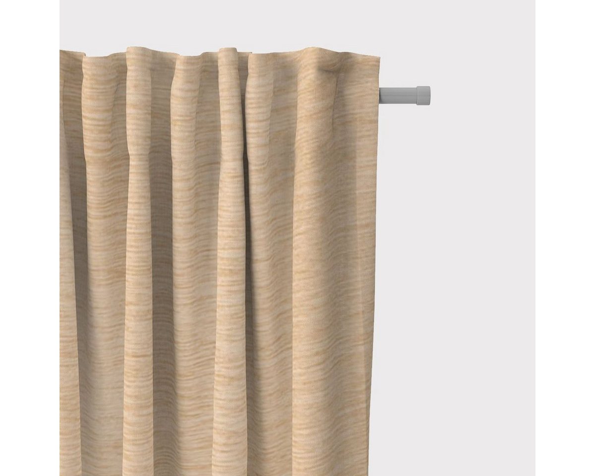 SCHÖNER LEBEN. Vorhang SCHÖNER LEBEN. Thermovorhang sand beige 245cm, Smokband, abdunkelnd, Kunstfaser, handmade SCHÖNER LEBEN. Vorhang SCHÖNER LEBEN. Thermovorhang sand beige 245cm, Smokband, abdunkelnd, Kunstfaser, handmade von SCHÖNER LEBEN.