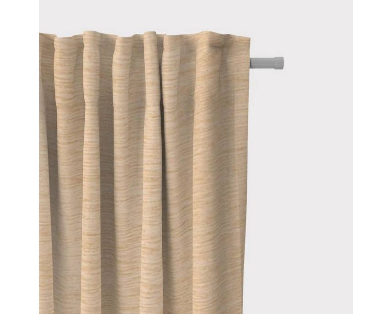 SCHÖNER LEBEN. Vorhang SCHÖNER LEBEN. Thermovorhang sand beige 245cm, Smokband, abdunkelnd, Kunstfaser, handmade SCHÖNER LEBEN. Vorhang SCHÖNER LEBEN. Thermovorhang sand beige 245cm, Smokband, abdunkelnd, Kunstfaser, handmade von SCHÖNER LEBEN.