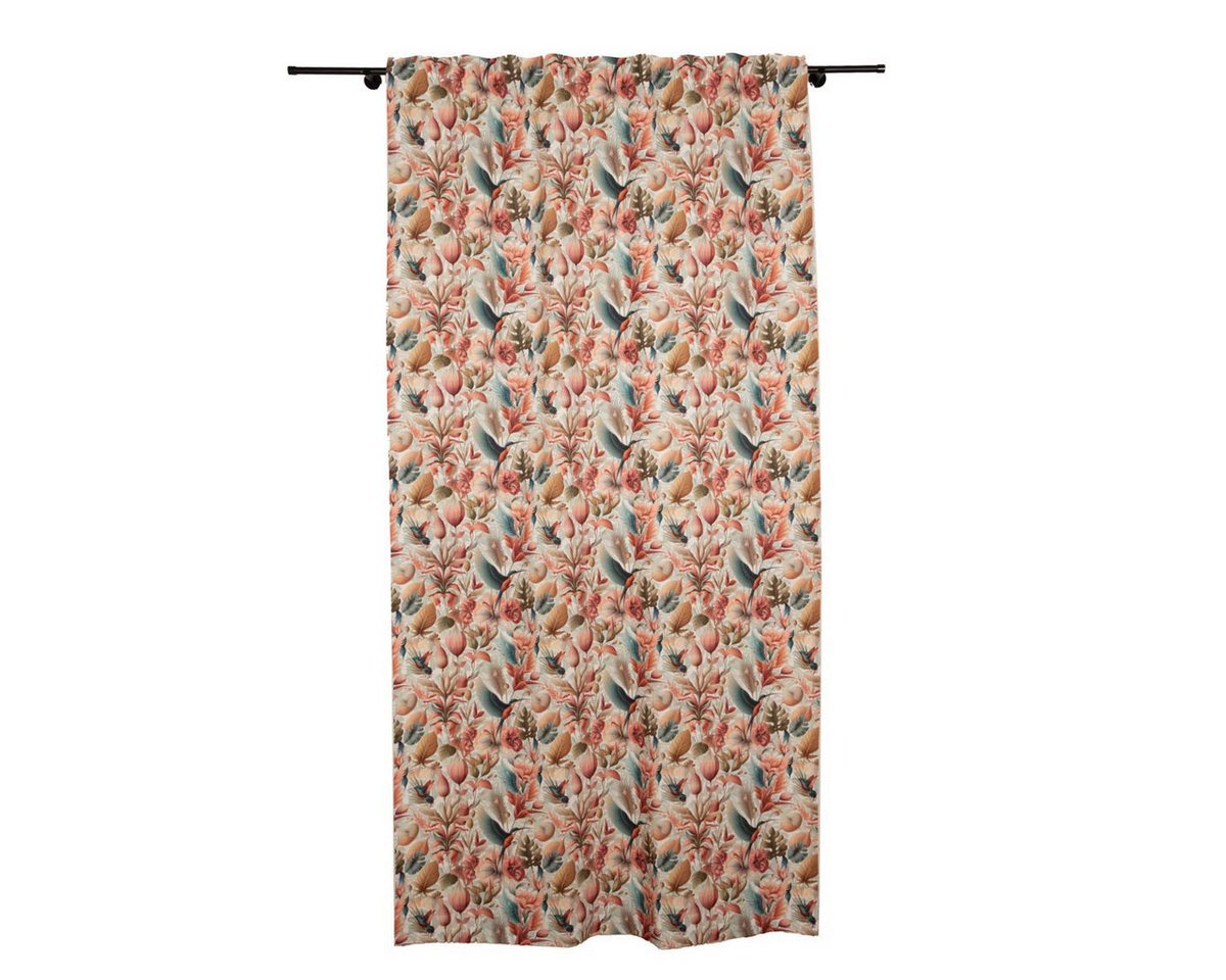 SCHÖNER LEBEN. Vorhang SCHÖNER LEBEN. Vorhang Kolibri Blumen Blätter weiß bunt 245x130cm, Smokband, blickdicht, Baumwolle, Digitaldruck SCHÖNER LEBEN. Vorhang SCHÖNER LEBEN. Vorhang Kolibri Blumen Blätter weiß bunt 245x130cm, Smokband, blickdicht, Baumwolle, Digitaldruck von SCHÖNER LEBEN.