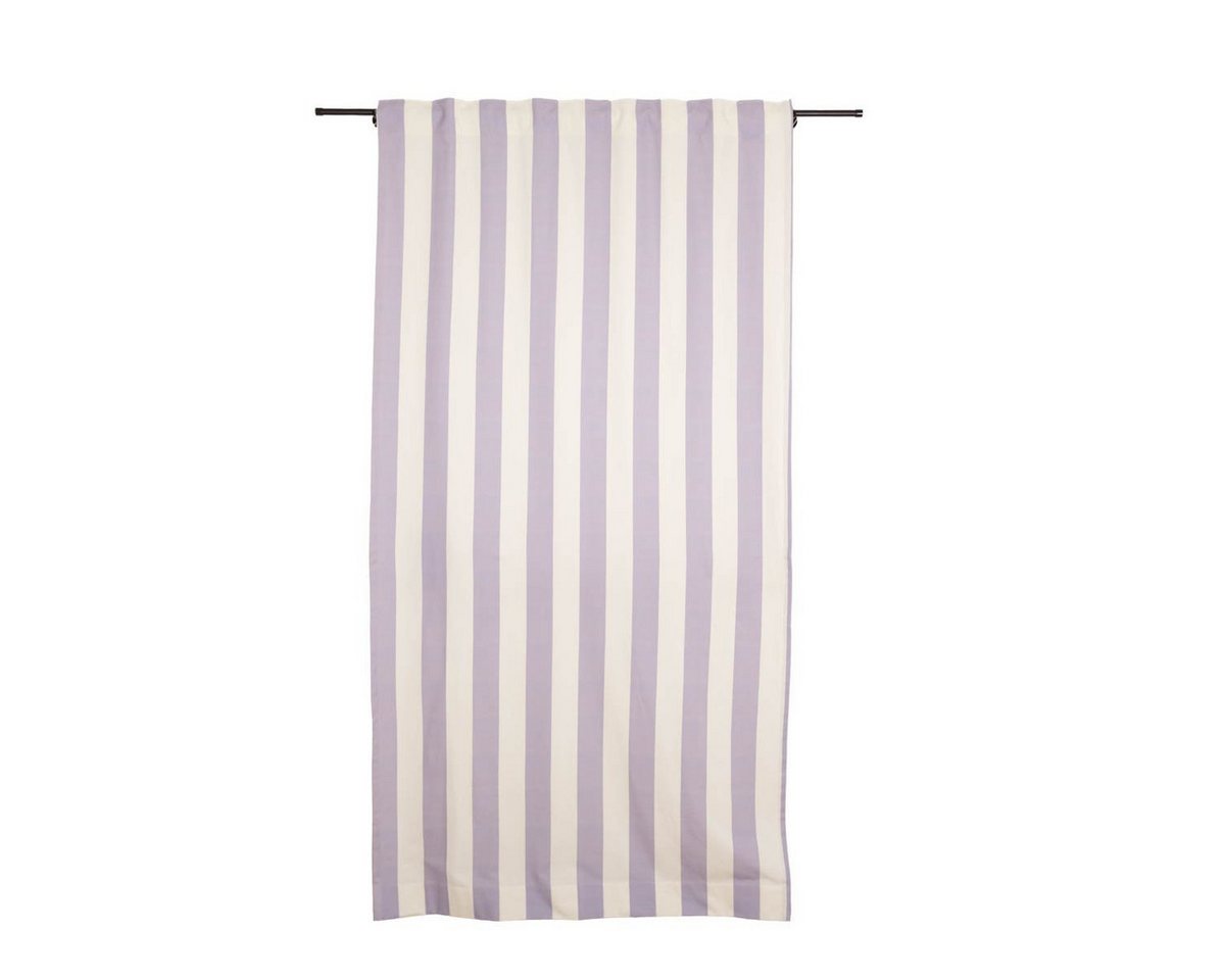 SCHÖNER LEBEN. Vorhang SCHÖNER LEBEN. Vorhang Streifen Flieder Ecru 245x130cm Smokband, Smokband, blickdicht, Baumwolle, Digitaldruck SCHÖNER LEBEN. Vorhang SCHÖNER LEBEN. Vorhang Streifen Flieder Ecru 245x130cm Smokband, Smokband, blickdicht, Baumwolle, Digitaldruck von SCHÖNER LEBEN.