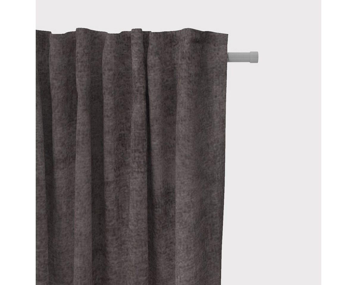 SCHÖNER LEBEN. Vorhang SCHÖNER LEBEN. Vorhang Thermovorhang Soft Teddy Deluxe dunkelgrau 245c, Smokband, abdunkelnd, Polyester, handmade SCHÖNER LEBEN. Vorhang SCHÖNER LEBEN. Vorhang Thermovorhang Soft Teddy Deluxe dunkelgrau 245c, Smokband, abdunkelnd, Polyester, handmade von SCHÖNER LEBEN.