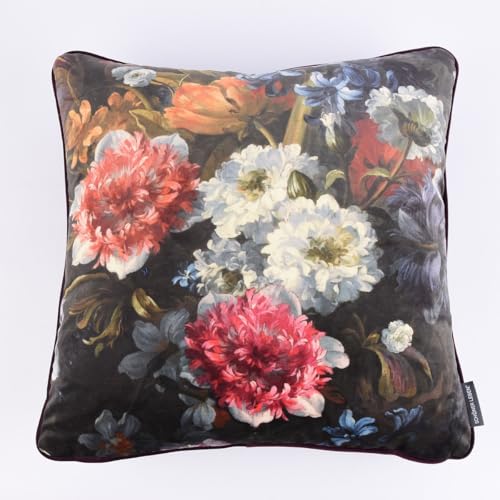 SCHÖNER LEBEN. Wendekissen Blumen bunt Beere Samt 50x50cm SCHÖNER LEBEN. Wendekissen Blumen bunt Beere Samt 50x50cm von SCHÖNER LEBEN.