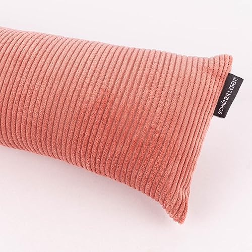SCHÖNER LEBEN. Zugluftstopper Cord Baumwolle grob Altrosa div. Größen, Auswahl:120cm Länge von SCHÖNER LEBEN.