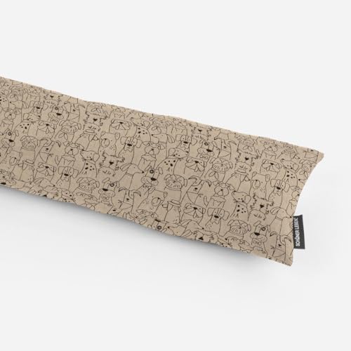SCHÖNER LEBEN. Zugluftstopper Dog Cartoon Line Hunde div. Größen, Auswahl:130cm Länge SCHÖNER LEBEN. Zugluftstopper Dog Cartoon Line Hunde div. Größen, Auswahl:130cm Länge von SCHÖNER LEBEN.