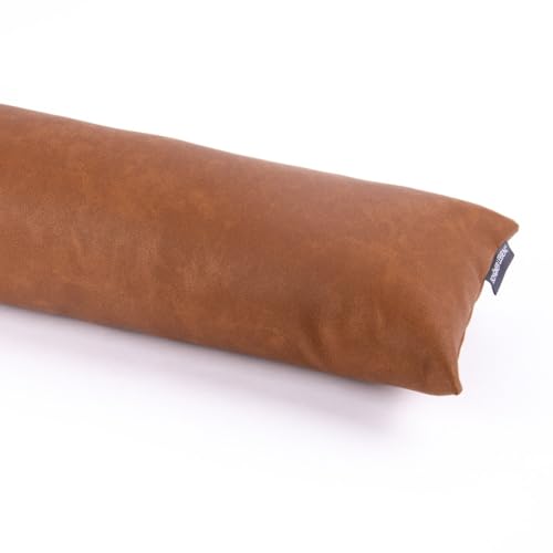 SCHÖNER LEBEN. Zugluftstopper Fenster Kunstleder in toller Uni-Camel-Optik, Auswahl:90cm Länge SCHÖNER LEBEN. Zugluftstopper Fenster Kunstleder in toller Uni-Camel-Optik, Auswahl:90cm Länge von SCHÖNER LEBEN.