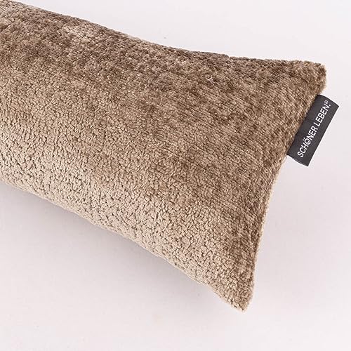 SCHÖNER LEBEN. Zugluftstopper Soft Teddy Deluxe beige div. Größen, Auswahl:110cm Länge SCHÖNER LEBEN. Zugluftstopper Soft Teddy Deluxe beige div. Größen, Auswahl:110cm Länge von SCHÖNER LEBEN.