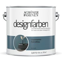 SCHÖNER WOHNEN FARBE Dispersionsfarbe »Designfarbe«, Charmantes Petrolblau, 2,5L SCHÖNER WOHNEN FARBE Dispersionsfarbe »Designfarbe«, Charmantes Petrolblau, 2,5L von SCHÖNER WOHNEN FARBE