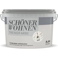 SCHÖNER WOHNEN FARBE Dispersionsfarbe »Trendfarbe«, Pearl, matt - weiss SCHÖNER WOHNEN FARBE Dispersionsfarbe »Trendfarbe«, Pearl, matt - weiss von SCHÖNER WOHNEN FARBE