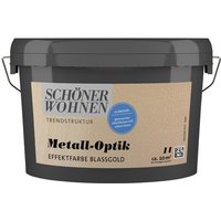 SCHÖNER WOHNEN FARBE Effektfarbe »Trendstruktur«, in Metall-Optik, blassgold, 1 l - goldfarben SCHÖNER WOHNEN FARBE Effektfarbe »Trendstruktur«, in Metall-Optik, blassgold, 1 l - goldfarben von SCHÖNER WOHNEN FARBE