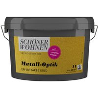 SCHÖNER WOHNEN FARBE Effektfarbe »Trendstruktur«, in Metall-Optik, goldfarben, 1 l von SCHÖNER WOHNEN FARBE