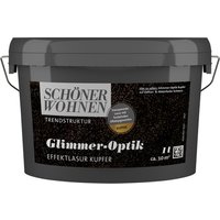 SCHÖNER WOHNEN FARBE Effektlasur »Trendstruktur«, in Glimmer-Optik, kupferfarben, 1 l - braun SCHÖNER WOHNEN FARBE Effektlasur »Trendstruktur«, in Glimmer-Optik, kupferfarben, 1 l - braun von SCHÖNER WOHNEN FARBE