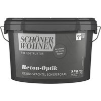 SCHÖNER WOHNEN FARBE Grundspachtel »Trendstruktur«, schiefer, 5 l, 2 m²/kg - grau von SCHÖNER WOHNEN FARBE