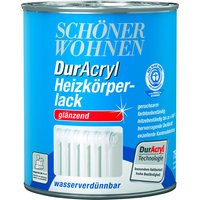 SCHÖNER WOHNEN FARBE Heizkörperlack »DurAcryl glänzend«, weiß hochglanz , glänzend - weiss von SCHÖNER WOHNEN FARBE