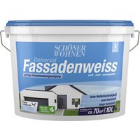 SCHÖNER WOHNEN FARBE Hybrid-Fassadenfarbe »Universal Fassadenweiss«, 10 l von SCHÖNER WOHNEN FARBE