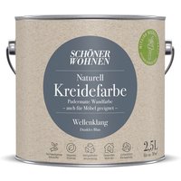 SCHÖNER WOHNEN FARBE Innenfarbe »Naturell Kreidefarbe«, Wellenklang, matt, 2,5 l - blau von SCHÖNER WOHNEN FARBE