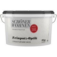 SCHÖNER WOHNEN FARBE Strukturfarbe »Trendstruktur«, in Putz-Optik, weiß - weiss von SCHÖNER WOHNEN FARBE